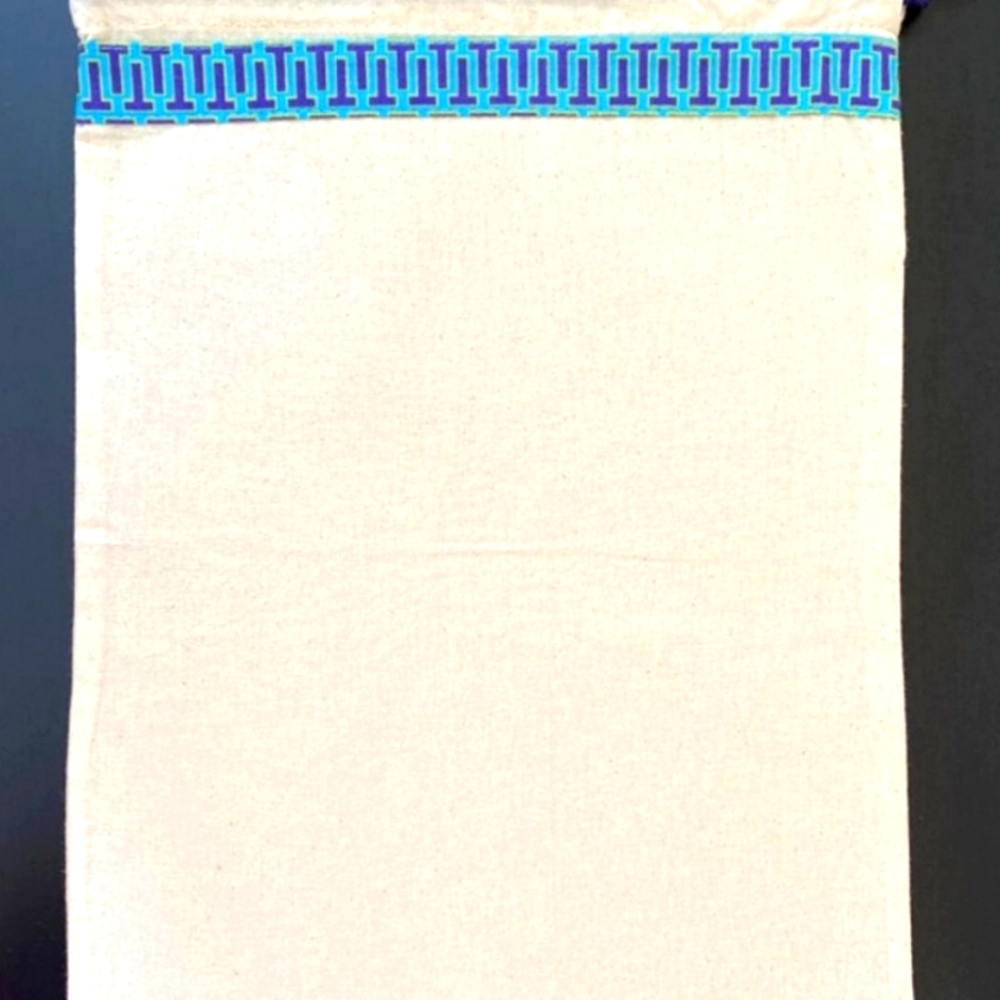**Reduced**Tory Burch 12” X 14 3/4 ”Dust Storage Travel Bag Muslin 